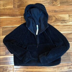 Lululemon Athletica Black Scuba fleece Hoodie